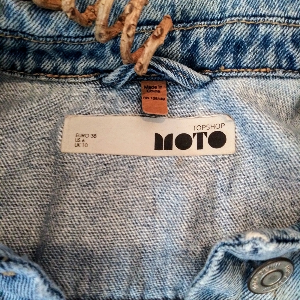 Top Shop Jean Jacket - Picture 4 of 4